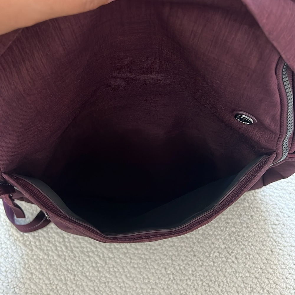 Lululemon Athletica Burgundy Backpack - Picture 6 of 16